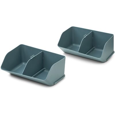Liewood Rosemary Skrivbordsorganisatör - Whale Blue - 2 Pack Liewood Rosemary Skrivbordsorganisatör - Whale Blue - 2 Pack