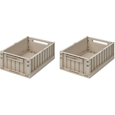 Liewood Förvaringslåda Sandy - Medium 36x25x13,5cm - 10L Liewood Förvaringslåda Sandy - Medium 36x25x13,5cm - 10L