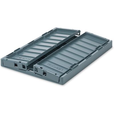 Liewood hopfällbar förvaringslåda - 50x36x19,5 cm - Stor - Blå Liewood hopfällbar förvaringslåda - 50x36x19,5 cm - Stor - Blå
