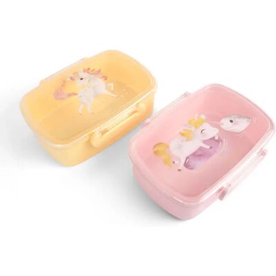 Filibabba lunch boxes – 2-pack – unicorn shores Filibabba lunch boxes – 2-pack – unicorn shores