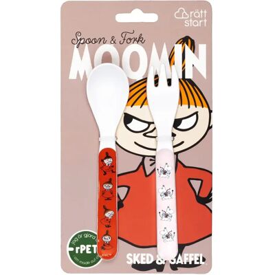 Rätt start Mumin Lilla My Sked & Gaffel Rätt start Mumin Lilla My Sked & Gaffel