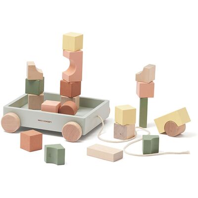 Kids Concept Edvin Flerfärgad Leksaksvagn Kids Concept Edvin Flerfärgad Leksaksvagn