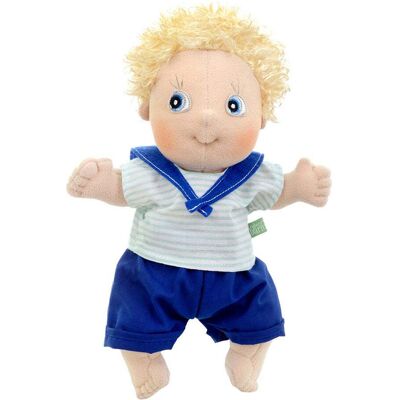 Rubens Barn Adam Ljus Hud Blond Första Docka - Kramdocka Rubens Barn Adam Ljus Hud Blond Första Docka - Kramdocka