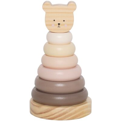 Jabadabado Stapelleksak Teddy natur Jabadabado Stapelleksak Teddy natur