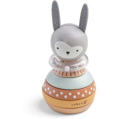 Sebra stapelleksak Woodland hare Sebra stapelleksak Woodland hare