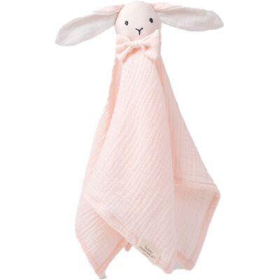 Teddykompaniet Diinglisar Snuttefilt Kanin Muslin babyrosa Teddykompaniet Diinglisar Snuttefilt Kanin Muslin babyrosa