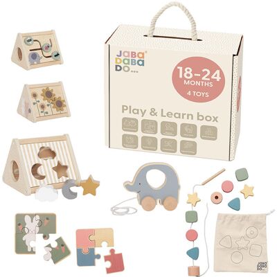 JaBaDaBaDo Pedagogiskt Leksakssätt - Flerfärgat - 18-24 månader JaBaDaBaDo Pedagogiskt Leksakssätt - Flerfärgat - 18-24 månader