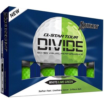Srixon 2026 Q-Star Tour Divide - White/lime Srixon 2026 Q-Star Tour Divide - White/lime