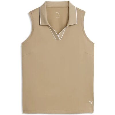 Puma Womens Cloudspun Ess Sl Polo - Ice Coffee, X-Large Puma Womens Cloudspun Ess Sl Polo - Ice Coffee, X-Large