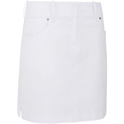 Callaway Apparel Callaway Womens Coolmax Solid Skort 52 Cm - Brilliant White, Large Callaway Apparel Callaway Womens Coolmax Solid Skort 52 Cm - Brilliant White, Large