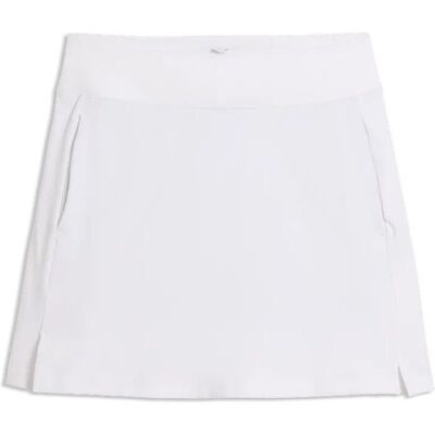 Puma Womens Cloudspun Lana Skirt 16" - White, Small Puma Womens Cloudspun Lana Skirt 16" - White, Small