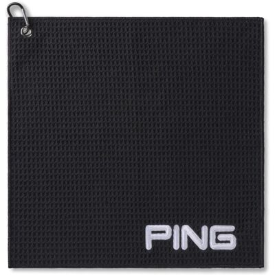 Ping Clip Towel 2026 - Black Ping Clip Towel 2026 - Black