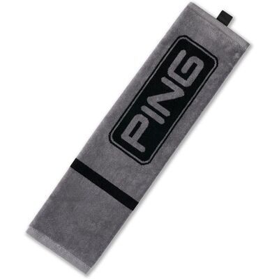 Ping Trifold Towel 2026 - Dark Grey/black Ping Trifold Towel 2026 - Dark Grey/black