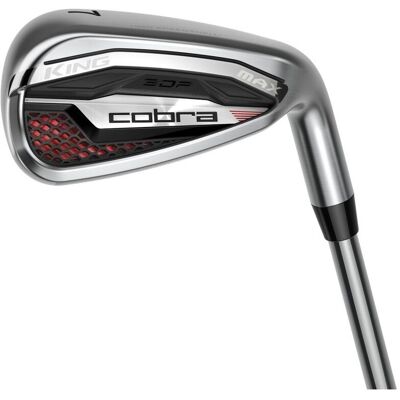 Cobra King Max Järnset Stål, Höger (Vanligast), Kbs Tour Lite 105g - Regular, 6-P+g Cobra King Max Järnset Stål, Höger (Vanligast), Kbs Tour Lite 105g - Regular, 6-P+g
