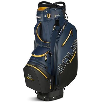 Big Max Aqua Sport 4 Cartbag - Navy/corn Big Max Aqua Sport 4 Cartbag - Navy/corn