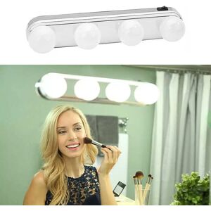 Hollywood Led Makeup Light Med Sugkopp För Spegel