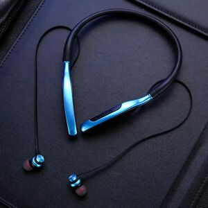 Sport In-Ear Bluetooth Hörlurar (Model: Blå)