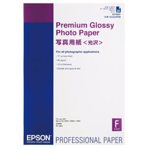 EPS042091 Epson C13S042091 Premium glansig fotopaper bläckstråle 255 g/m2 A2 25 pack