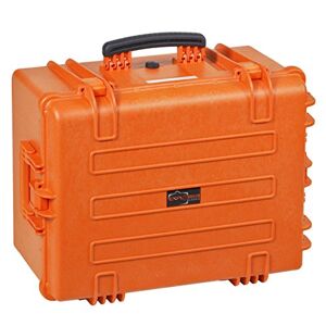 5833 O Explorer Cases  vattentätt dammsäkert flerfunktionellt skyddande fodral med skum och hjul, orange