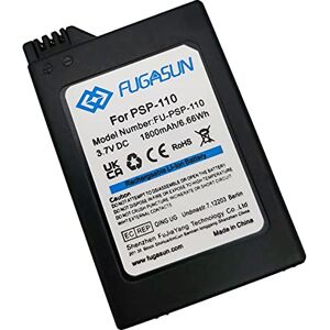 PSP-110 FUGASUN 1 st 1800 mAH PSP 110 batteri  batteri för Sony Playstation PSP1000 1000G1 1004 1006 (1 st batteri)