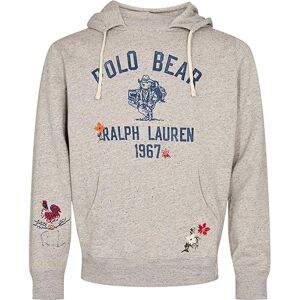 POLO RALPH LAUREN Vintage SEEDED tröja 710900829-001, Grå, L