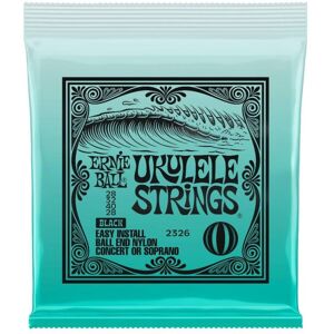 Ernie Ball 2326 Black Nylon Ball-end Ukulele Strings