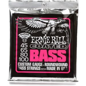 Ernie Ball 3834 Bass Coated Super Slinky 045-100