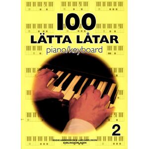 Notfabriken 100 Lätta låtar piano/keyboard 2
