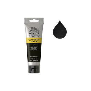 Winsor & Newton Galeria Akrylfärg 337 Lamp Black   120 ml