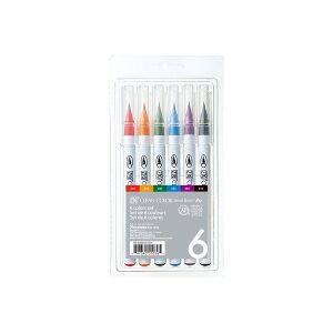 ZIG Clean Color Real Brush   6st