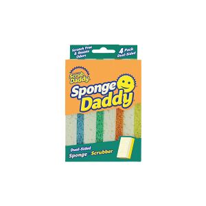 Scrub Daddy   Sponge Daddy skursvamp   4st