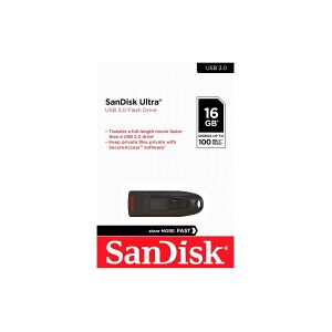 USB-minne 3.0   16GB   Sandisk Ultra