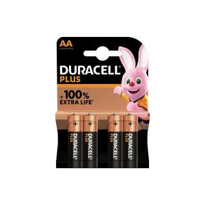 Duracell MN1500 AA/LR6 batteri 4-pack