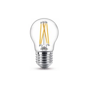 Philips LED lampa   E27   G45   klar   warmglow   2200-2700K   1,8W (25W)   dimbar