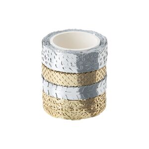 Folia Washitejp   Silver/guld   4st