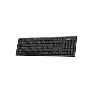 Sandberg Wired USB Office Keyboard, svart