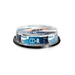 Philips CD-R   52X   700MB   Spindle   10-pack