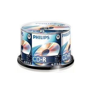 Philips CD-R   52X   700MB   Spindle   50-pack