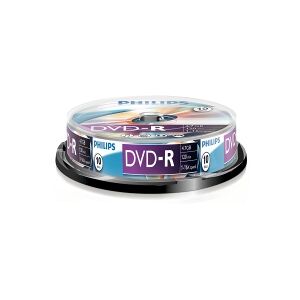 Philips DVD-R   16X   4.7GB   Spindle   10-pack