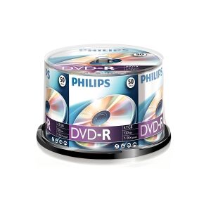 Philips DVD-R   16X   4.7GB   Spindle   50-pack