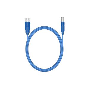 MediaRange USB-B skrivarkabel (USB 2.0)   1.8m blå $$