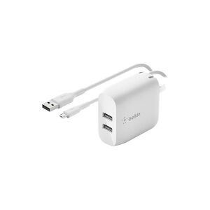 Diverse Mobilladdare USB-A   2-port   24W   Belkin