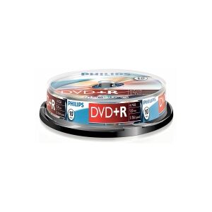 Philips DVD+R   16X   4.7GB   Spindle   10-pack