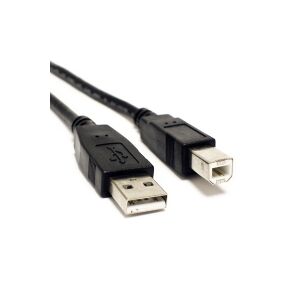 Diverse USB-B skrivarkabel (USB 2.0)   2m svart