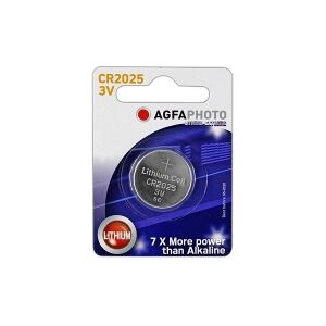 Agfaphoto CR2025 Lithium knappcellsbatteri