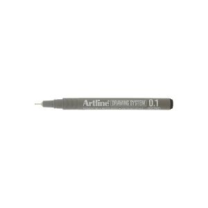 Artline Fineliner 0.1mm   Artline Drawing System   svart