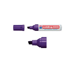 Edding Märkpenna permanent 2.0mm - 7.0mm   Edding 500   violett