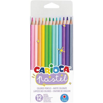 Carioca Färgpennor Pastell 12St ONE SIZE WHITE ONE SIZE Carioca Färgpennor Pastell 12St ONE SIZE WHITE ONE SIZE