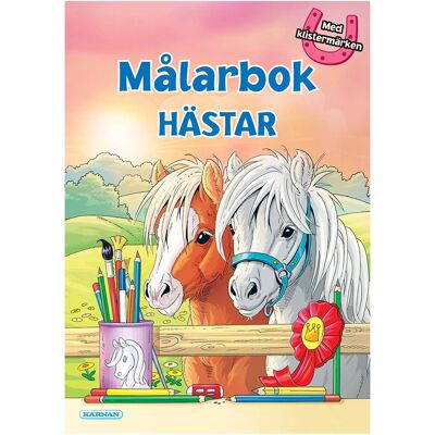 Kärnan Målarbok Hästar ONE SIZE PINK ONE SIZE Kärnan Målarbok Hästar ONE SIZE PINK ONE SIZE