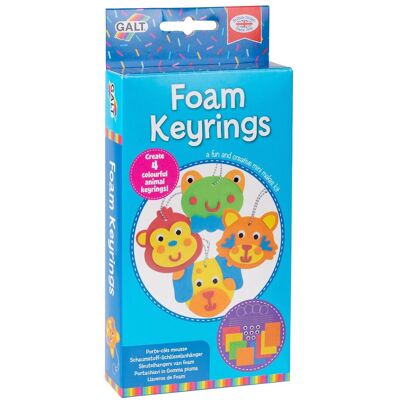 Galt Mini Makes Foam Keyrings ONE SIZE MULTICOLOUR ONE SIZE Galt Mini Makes Foam Keyrings ONE SIZE MULTICOLOUR ONE SIZE
